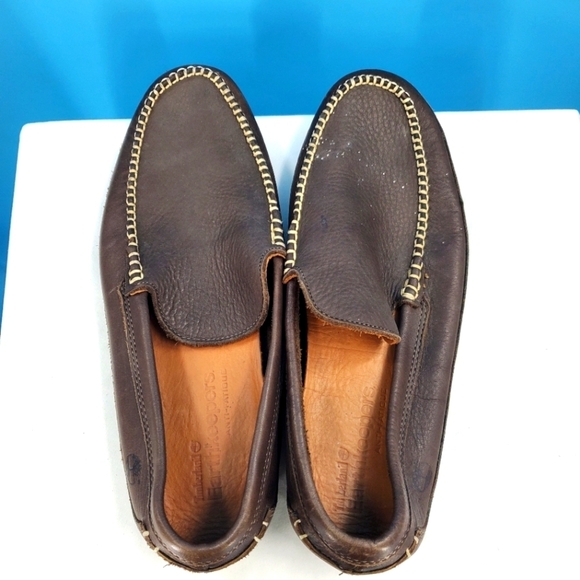 Timberland leather casual loafers 12 - Picture 1 of 13